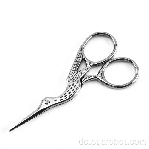 Embroidery Craft Shears Edelstahlschere Augenbrauenschere Silberne Schönheitsschere